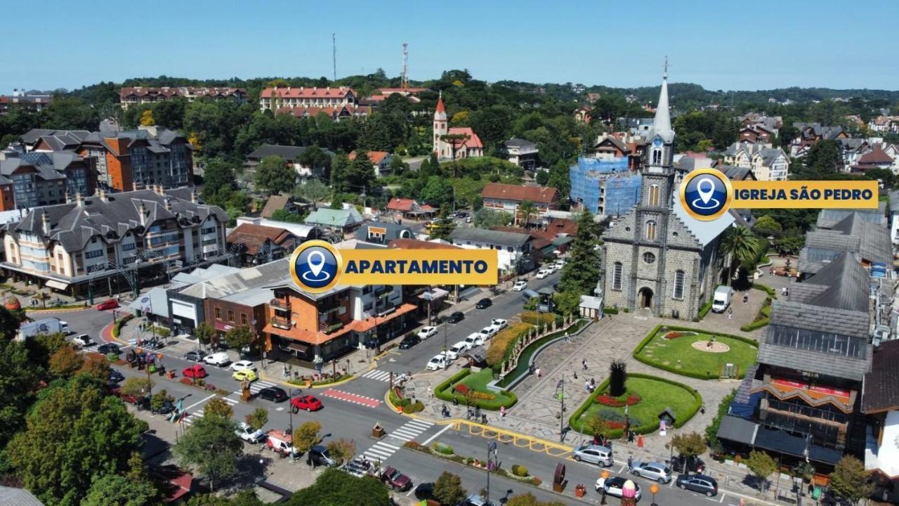 Apartamento Oppitz - No Coracao De Gramado Junto Da Rua Coberta Apartment Ngoại thất bức ảnh